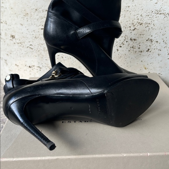 Burberry Ankle Peep toe Boots | black - Picture 5 of 10